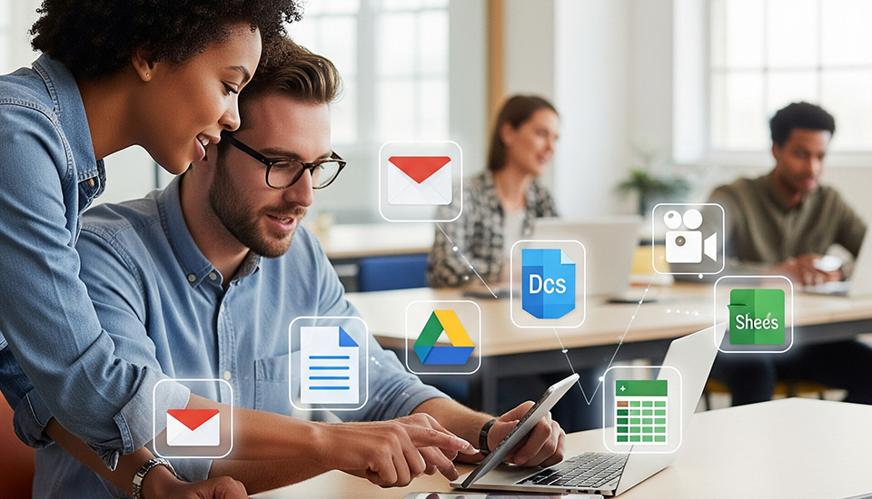 Leve a Produtividade da Sua Empresa para o Próximo Nível com Google Workspace!